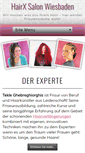 Mobile Screenshot of hairx.de